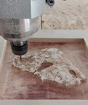 Σκάλισμα Ξύλου με CNC